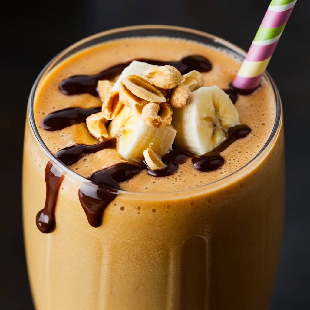 peanut banana smoothie