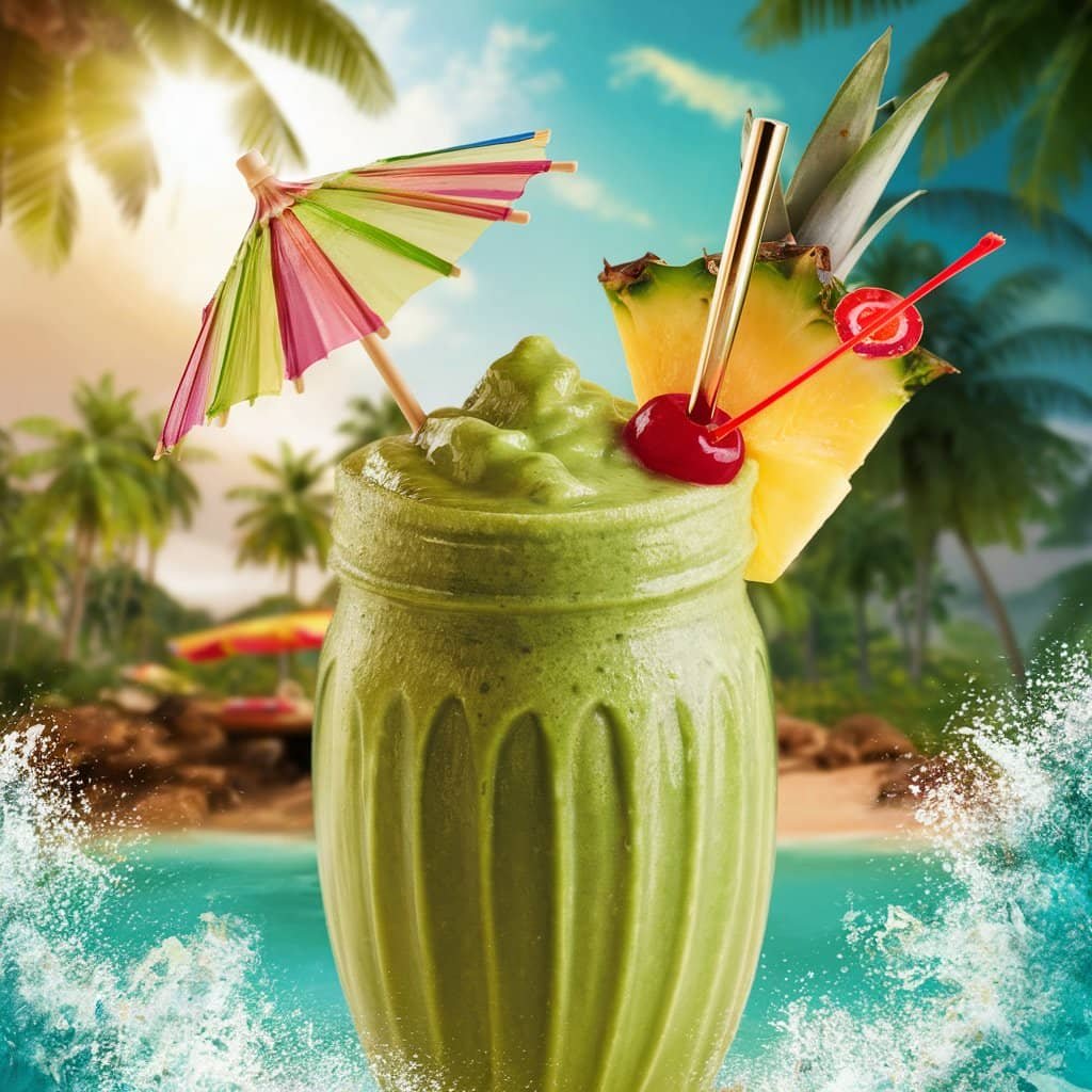 avocolada tropical smoothie recipe