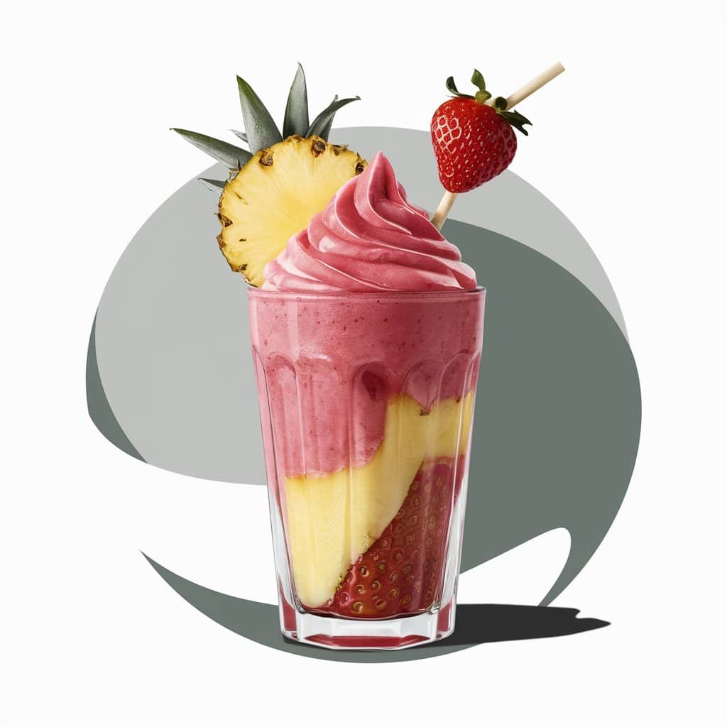 strawberry pineapple smoothie