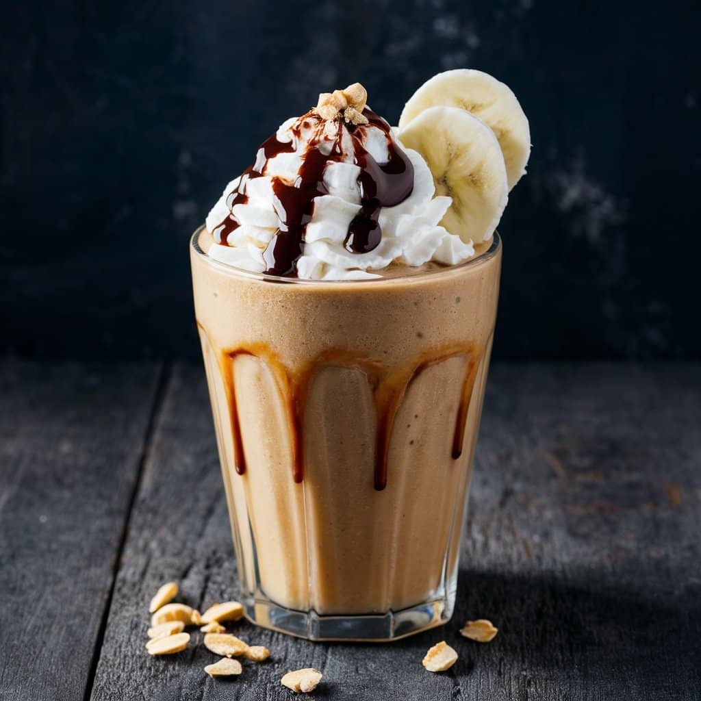 peanut banana smoothie