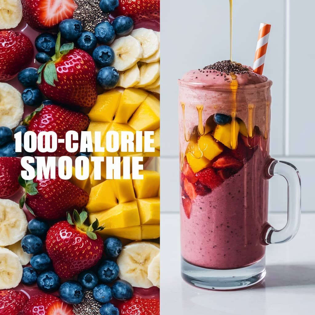 1000 calories smoothie