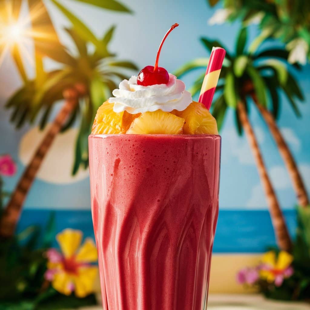 strawberry pineapple smoothie