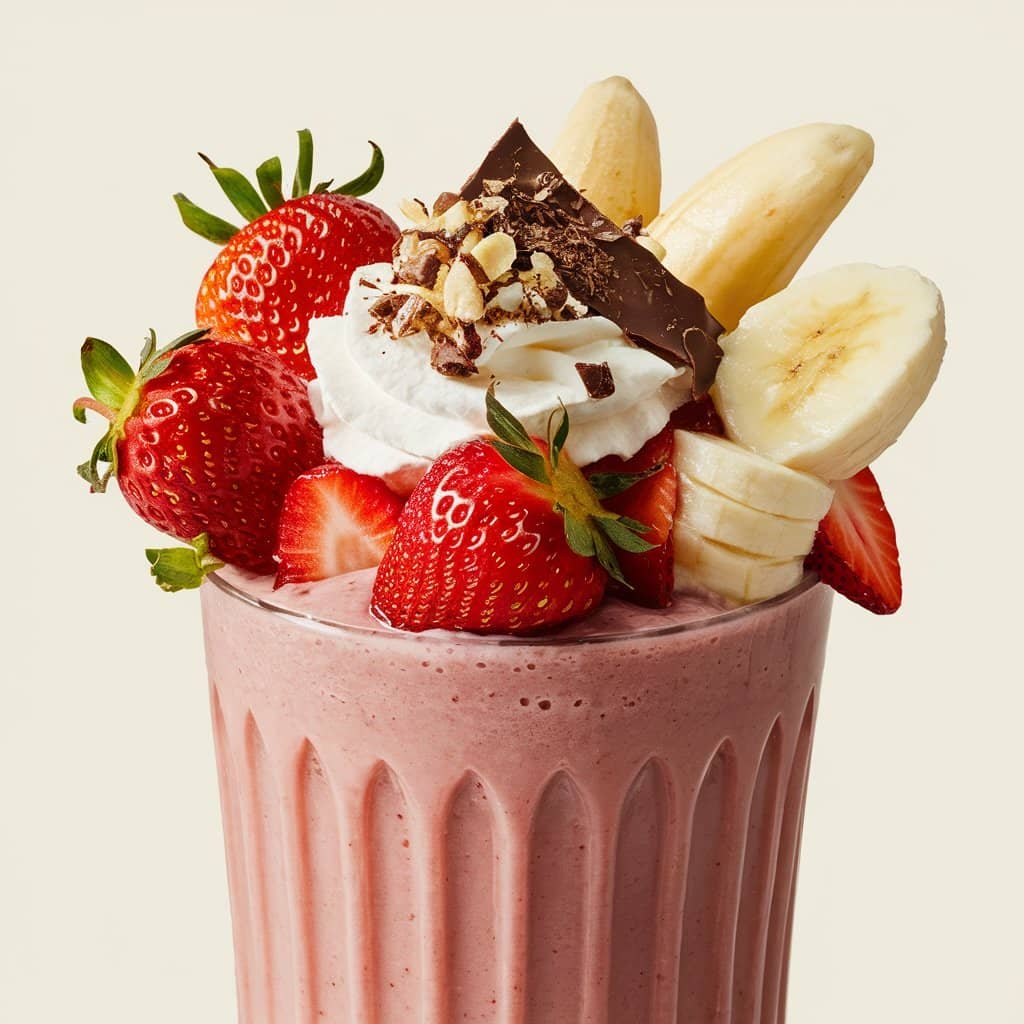 strawberry banana smoothie without yogurt