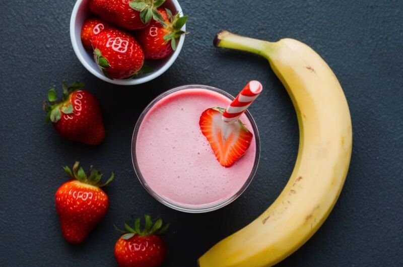 Strawberry and Banana Smoothies