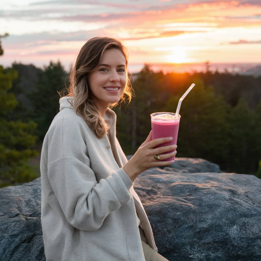 sunrise sunset smoothie recipe